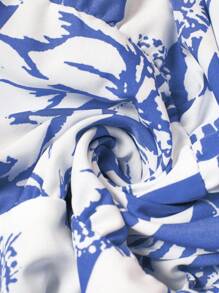 Wildy 绿色腰带系带层叠纽扣连衣裙 - 彩色 - 查看 4