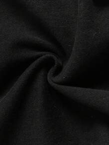 SHEIN Teen Boy Fashion Casual Basic Simple Comfortable Cargo Pocket Design Black Stretch Skinny Jeans For Boy Soft Dailywear And Teen Boy Summer And Spring Clothes - Black - View 6