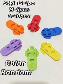 1件/3件/6件随机颜色塑料手持开瓶器和开罐器