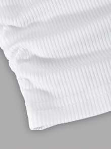 SHEIN ChillGRL 两件套少女星形印花抽绳上衣和撞色工装口袋裤，适合春夏休闲穿着，夏季假期必备。 - 紫色 - 查看 5