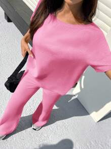 SHEIN EZwear Conjuntos de dos piezas para mujer para uso diario