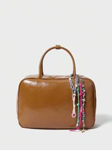 SHECARRY Simple Fashion Casual Daily Bag Charm/Accessory