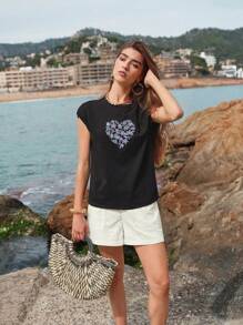 MOTF PREMIUM EYELET EMBROIDERY SLANT POCKET SHORTS - White - View 7