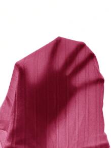SHEIN EZwear Camiseta recta de verano blanca de corte holgado con aberturas cruzadas, bajo recortado y mangas cortas, ajuste ceñido