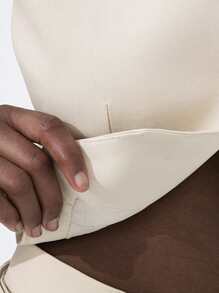 Aveloria Modichic Nuovo set di tailleur da donna alla moda, minimalista e polivalente, composto da blazer smanicato con scollo a V, vita aderente e pantaloni con vita alta e gamba ampia, vita stretta, adatto per l'ufficio e il tempo libero