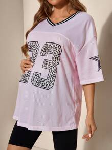 SHEIN Fashionable Maternity Nursing Top Suitable For Summer