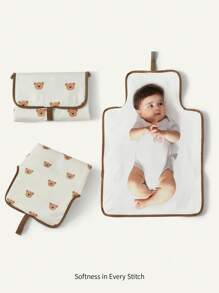 Cozy Pixies Almohadilla impermeable a prueba de fugas para bebés, portátil y conveniente para uso en exteriores, se puede guardar en la bolsa de mamá