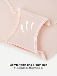 LUVLETTE Lot de 3 culottes haute taille en modal Airy, sous-vêtements pour femmes