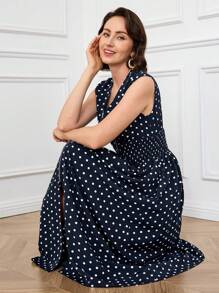 EMERY ROSE Women's Mid-Length Dress, Fashionable, Suitable For Summer - Multicolor - View 5