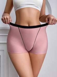 SHEIN 5 Pairs Men's Briefs, Suitable For Summer - Multicolor - View 5