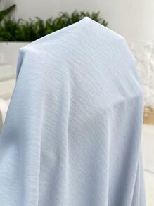 SHEIN Essnce Plus Size Women's Spring And Summer Fashion Elegant Comfortable Loose Vacation Asymmetrical Hem Blue Sling Mid-Length Dress,Sun Dresses For Women,Beach Outfits For Woman,Flowy Dress,Cruise Outfits Women,European Summer,Ibiza Outfits