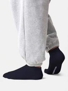 SUMWON Pack Of 4 Athletic Quarter Length Performance Socks Moisture Wicking Comfort Fit Ribbed Ankle Pack Cushioned Sports Workout Running Training Everyday Wear - Multicolor - View 3