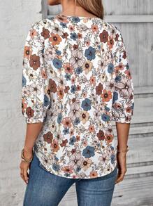 EMERY ROSE Summer Going Out Tops Women Women Blouses - Multicolor - View 2