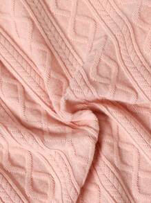 SHEIN Vintaside Kids 1pc Baby Boy Gray-Blue Color Knitted Short Sleeves Polo Shirt. Made Of Special Textured Knit Fabric With Unique Weaving Pattern, Has Snap Button At Neckline For Easy On/Off, Ribbed Cuffs. Suitable For Spring/Summer, Shirt,6M-3T Brand Baby Baby Boy Polo