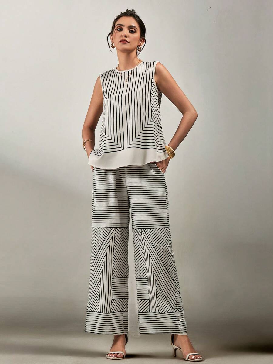 SHEIN Clasi Women Two Pieces Outfits For Daily Wear - Multicolor - View 1