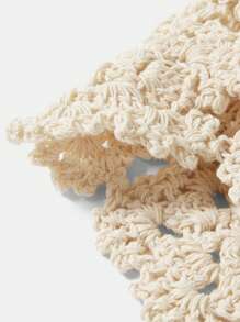 MOTF PREMIUM STEREO FLORAL CROCHET BEANIE HAT