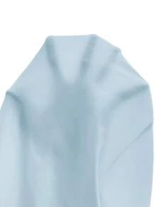 SHEIN EZwear Light Blue Cotton Lined Sleeveless Tank Top, Spring/Summer Y2k - Baby Blue - View 7