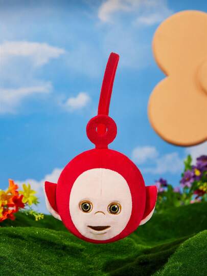 Teletubbies X SHEIN سلسلة مفاتيح محفظة صغيرة فاخرة ناعمة