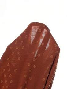 Breezaya Women's Solid Color Short Sleeve Casual Shirt, Suitable For Summer - Brown - View 7