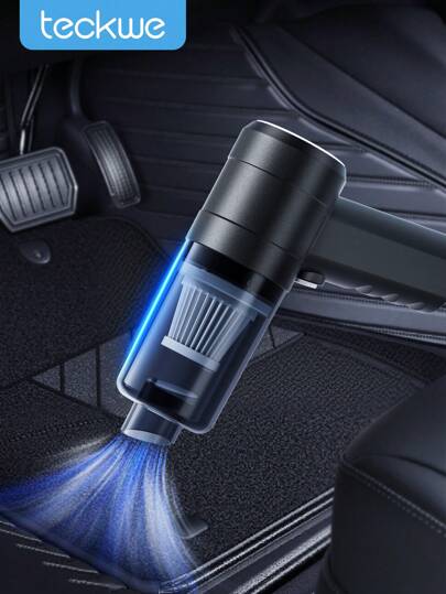 Teckwe Car Vacuum Cleaner,Wireless Handheld Household Car Vacuum Cleaner,Mini Dust Blower For Home & Auto,Strong Suction & Rechargeable
