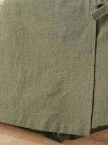 Kleine Mädchen 2 Stücke/Set Lässig Einfarbig Gewebt Locker Sitzende Shorts