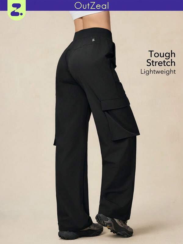 OutZeal Women's Solid Color Zipper Front Cargo Pocket Outdoor Pants - OutZeal For Hiking