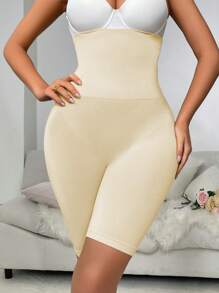 Pantalones cortos adelgazantes de cintura alta, de unicolor, de moda, apropiados para el verano