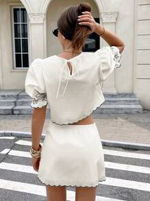 Serisse Women Two Pieces Outfits For Daily Wear Summer Casual - Multicolor - View 2