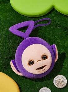 Teletubbies X SHEIN Llavero con monedero de felpa ultra suave