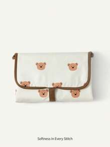 Cozy Pixies Almohadilla impermeable a prueba de fugas para bebés, portátil y conveniente para uso en exteriores, se puede guardar en la bolsa de mamá