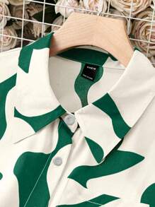 SHEIN LUNE Camisa de mujer de manga larga, de moda para el verano