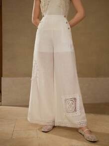 MOTF Kontrastspitzen Weite Hose