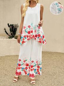 EMERY ROSE Ensemble de deux pièces pour femme pour un port quotidien - Multicolore - Voir 1