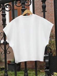 SHEIN Manfinity Dauomo Fashionable Casual Men's Simple T-Shirt, Suitable For Summer