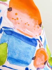 Soleia 女士热带印花比基尼泳装套装，度假/海滩 - 彩色 - 查看 4