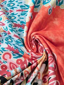 SHEIN LUNE Kleid in Große Größen mit Trägern, modischer Sommerstil