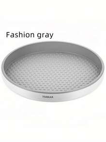 1pc Kitchen Turntable Multi-Function Countertop Condiment Bottle Soy Sauce Vinegar Storage Rack Fruit Plate 360 Rotating Storage Rack,Kitchen,Kitchen Accessories,Kitchen Organization And Storage