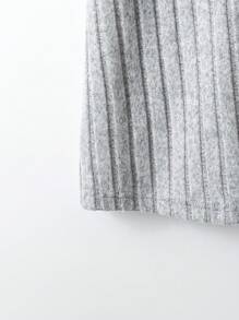 EMERY ROSE 2 pezzi Completo donna taglia comoda composto da camicia a maniche corte e pantaloni in colore unito