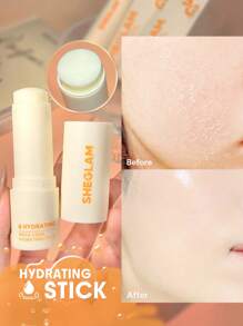 SHEGLAM Insta-Cool Hydrating Stick Portable Moisturizing Balm Stick Hydrating Makeup Primer Face Skin Care Graduation Birthday Holiday Summer Fall Autumn Y2K Fancy Fashion Women Makeup Cosmetic Party Beach Travel Camping Outdoors School Campus Trip Festivals Decor Gift Present Rose Girl Cosplay Best Color Charm Vibe