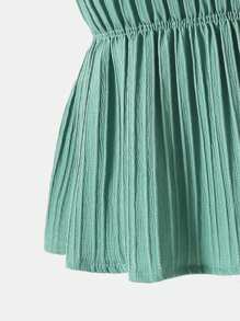 Sparklyn 甜美度假风格细肩带上衣和阔腿裤两件套，适合少女春夏休闲装