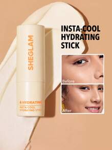 SHEGLAM Insta-Cool Hydrating Stick Portable Moisturizing Balm Stick Hydrating Makeup Primer Face Skin Care Graduation Birthday Holiday Summer Fall Autumn Y2K Fancy Fashion Women Makeup Cosmetic Party Beach Travel Camping Outdoors School Campus Trip Festivals Decor Gift Present Rose Girl Cosplay Best Color Charm Vibe