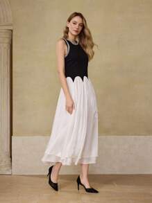 MOTF PREMIUM LACE MESH POINTED TOE STILETTO HIGH HEEL PUMPS FOR CHRISTMAS - Black - View 10