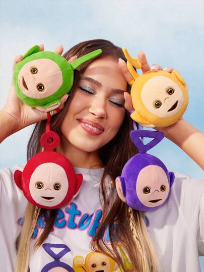 Teletubbies X SHEIN Plysch, supermjuk myntväska