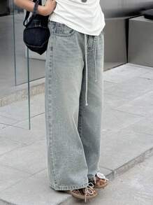 DAZY Tween Girl' Denim Jeans - Light Wash - View 4