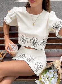 Serisse Women Two Pieces Outfits For Daily Wear Summer Casual - Multicolor - View 7