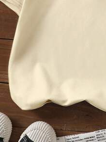 Camiseta casual de manga corta con gráfico de letras y coches vintage, cómoda y versátil, adecuada para todas las estaciones - Estampado de roadster y palmera de playa de verano para niños pequeños