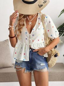 Breezaya Shorts di jeans casual versatili da donna con tasche, orli sfrangiati e strappati