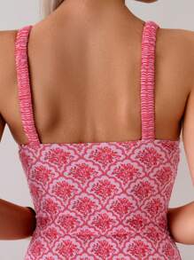 Swim Chiccia 1pc Women's Simple & Stylish One Piece Swimsuit, Suitable For Summer - Multicolor - View 3