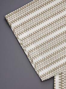 Manfinity RSRT Herren Sommer lässiges gestreiftes Kurzarm Shirt