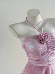 Elamini Vestido informal de mujer con bajo asimétrico